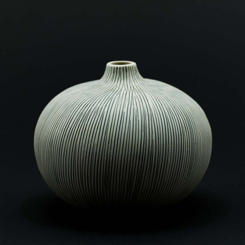 Vase Bari, Large – Grey