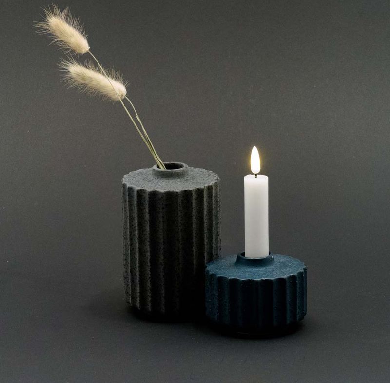 Vase Tor, Small –Blå