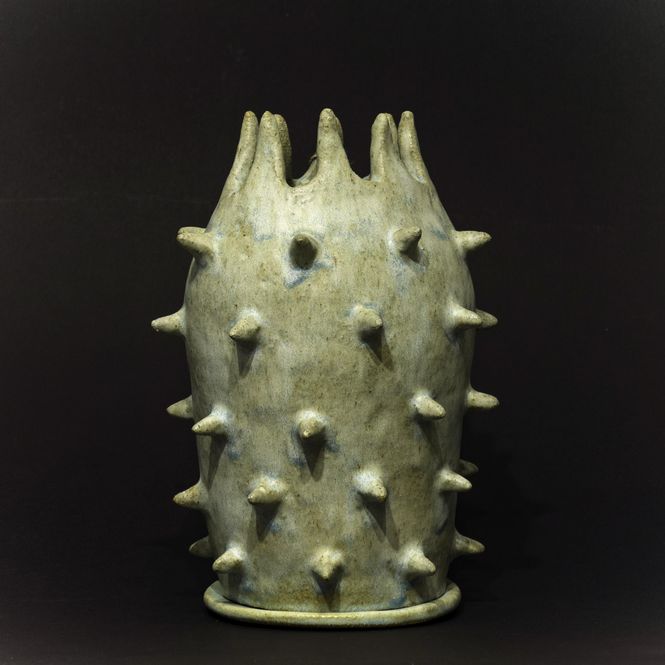 Hovedbilde Vase Lys turkis anemone NR 56