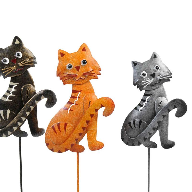  Hagestang, sittende katt 